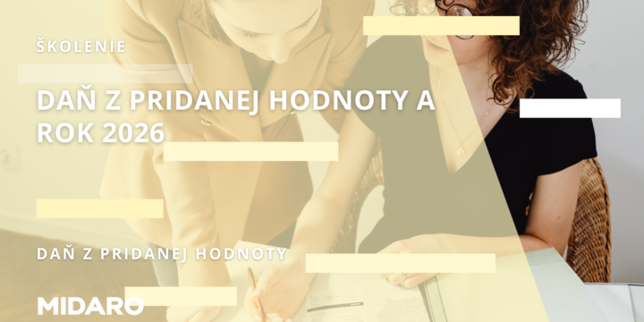 Daň z pridanej hodnoty a rok 2026