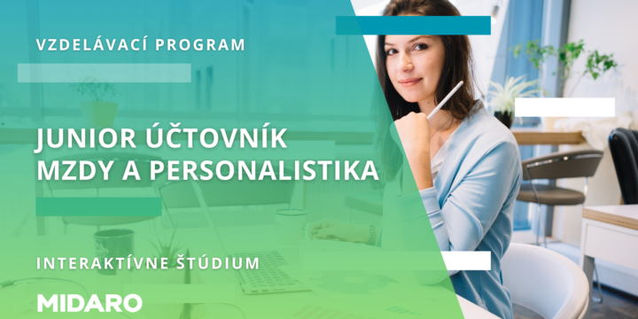 Program - JUNIOR účtovník - Mzdy a personalistika /Interaktívne štúdium/