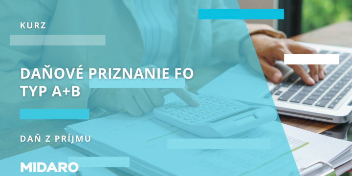Kurz - Daňové priznania FO - Typ A + B (2026)